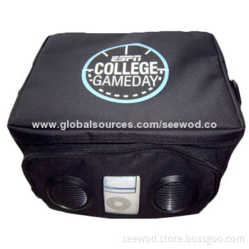 ESPN Picnic/Cooler Bag with Speaker and Foldable Design